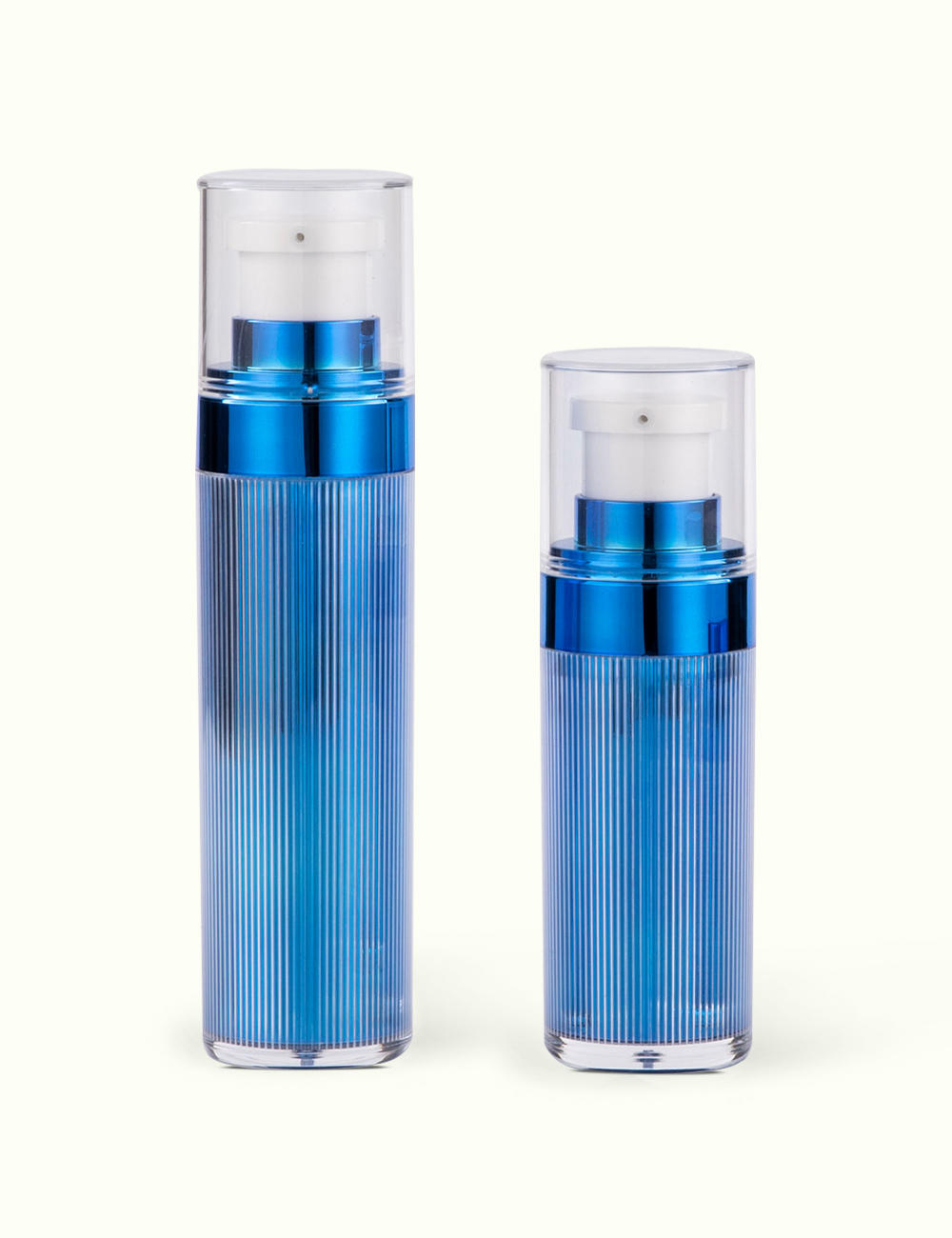 What are the benefits of using an airless lotion bottle compared to traditional pump bottles?