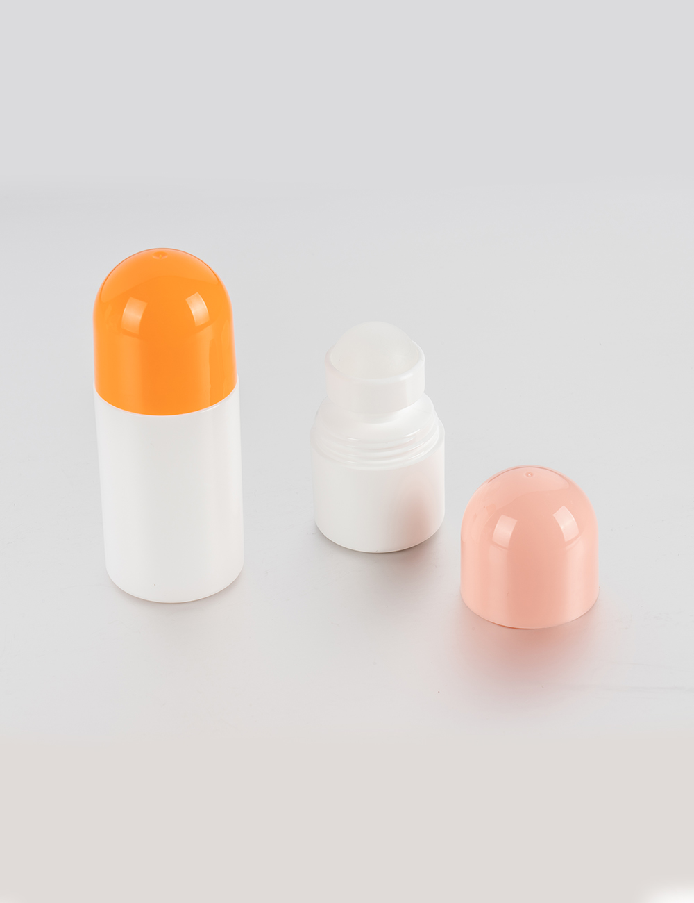 30ml  60ml round shape roll on bottle for deodorant